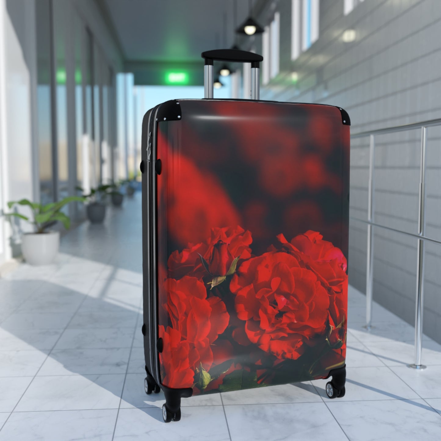 Nature Flowers Floral Blur Art Carry-On Suitcase - Stylish Luggage for Travelers