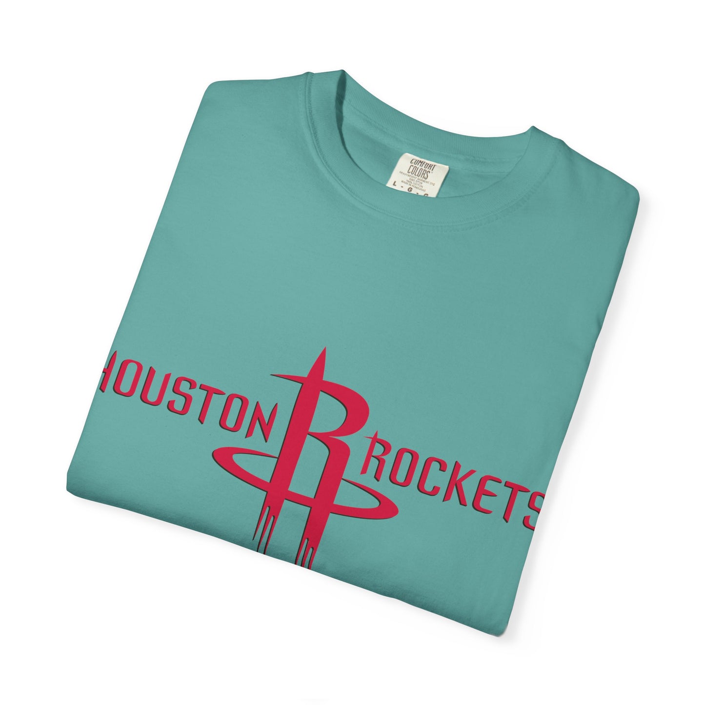 Houston Rockets Garment-Dyed T-Shirt – Premium Cotton Tee for Customization