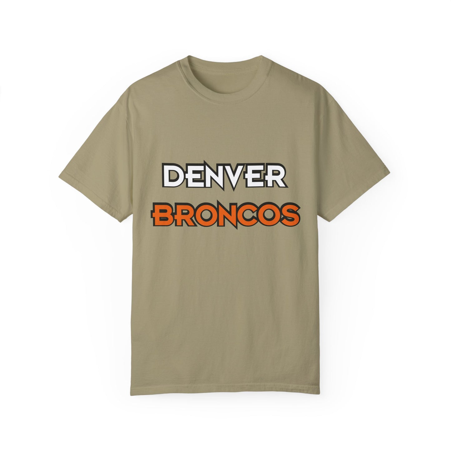 Denver Broncos Pride Garment-Dyed T-Shirt – Premium Cotton Tee for Customization