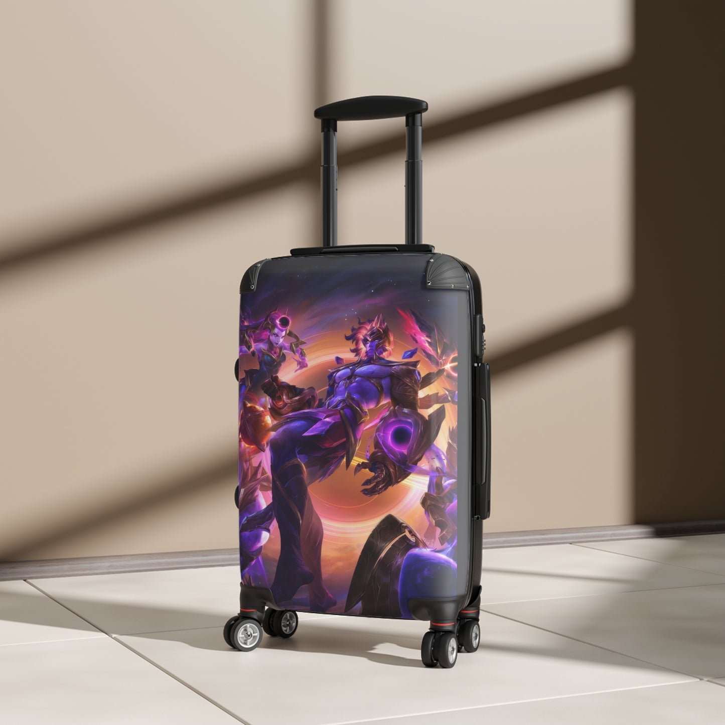 Video Games League of Legends Dark Star Carry-On Suitcase - Stylish Luggage for Travelers