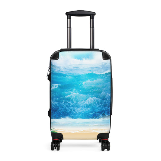 Nature Summer Beach Art Carry-On Suitcase - Stylish Luggage for Travelers