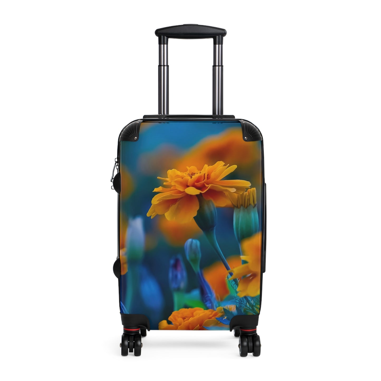 Nature Flower Field Art Carry-On Suitcase - Stylish Luggage for Travelers
