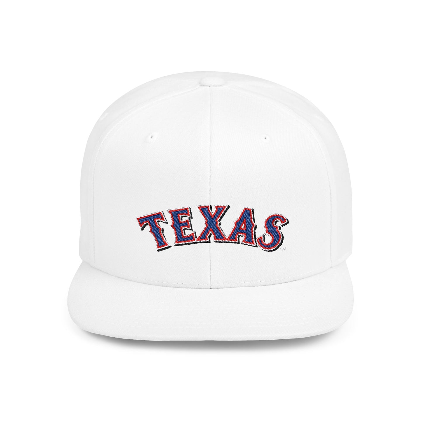 Texas Rangers Baseball Flat Bill Snapback – Lightweight, Custom Fit, Premium Quality