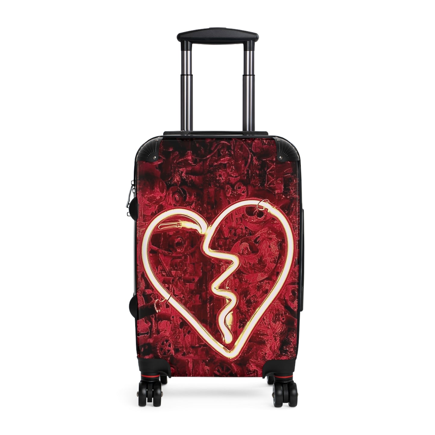 Love Broken Heart Art Carry-On Suitcase - Stylish Luggage for Travelers