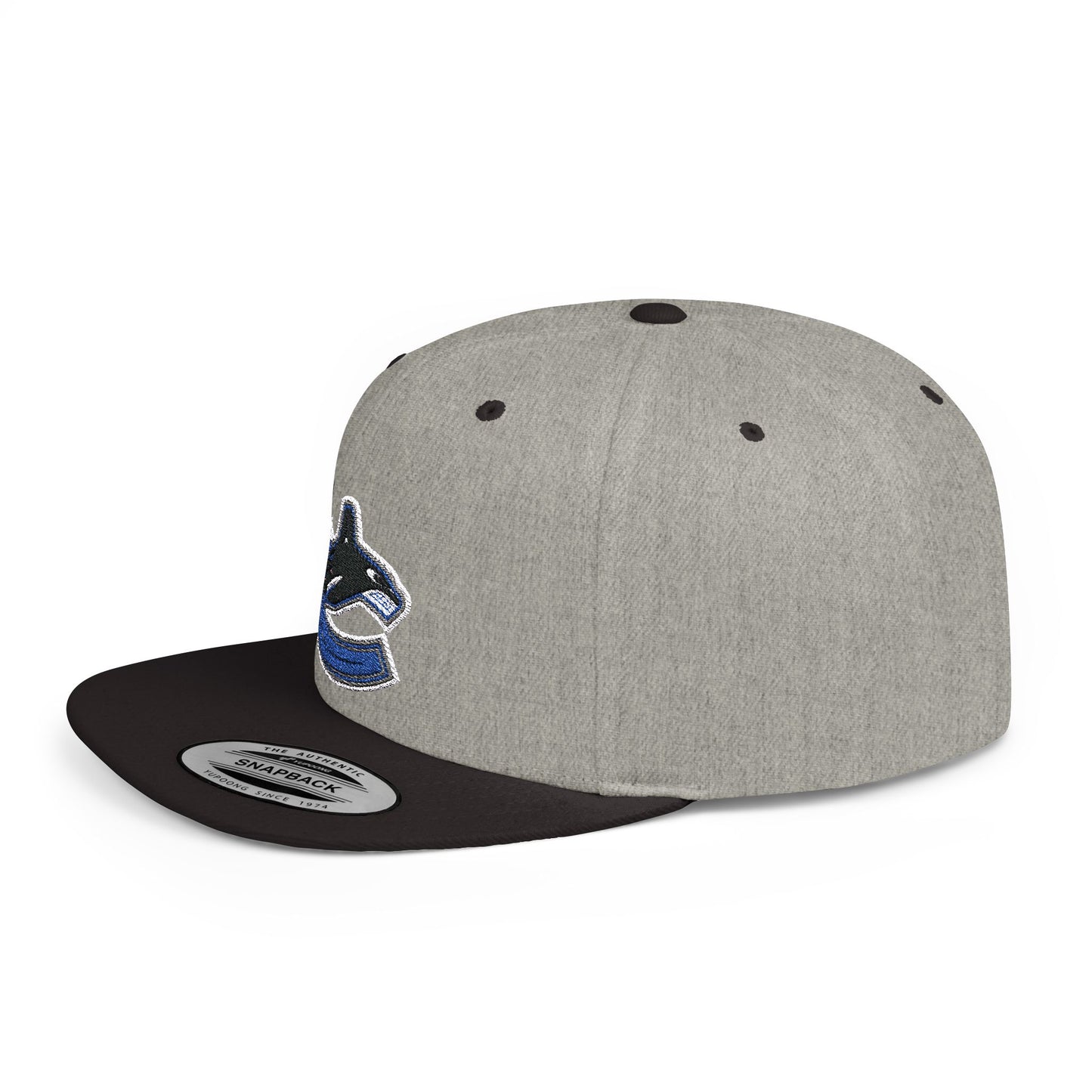 Vancouver Canucks Flat Bill Snapback – Lightweight, Custom Fit, Premium Quality