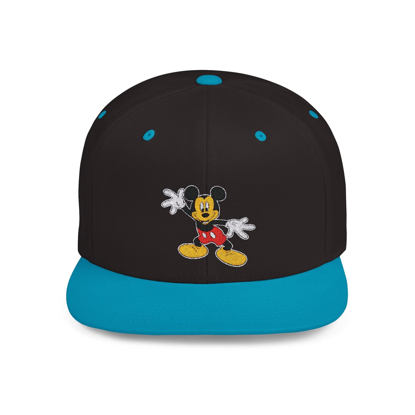 Mickey Mouse Fun Disney Flat Bill Snapback – Lightweight, Custom Fit, Premium Quality