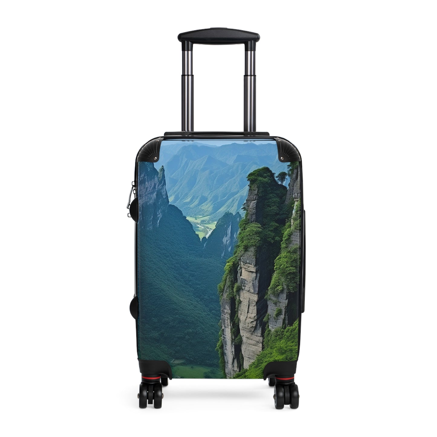 Nature Landscape Tall Cliffs Art Carry-On Suitcase - Stylish Luggage for Travelers