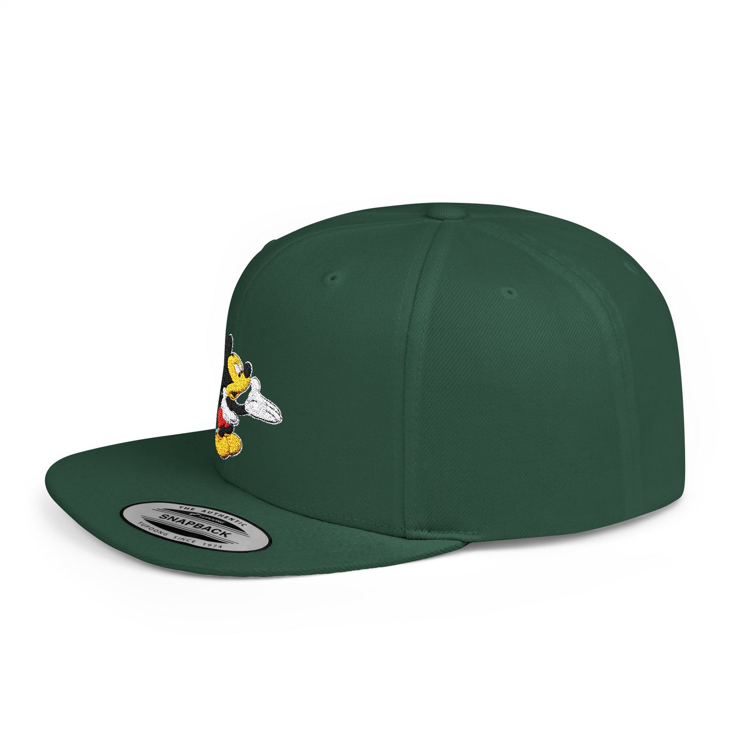 Mickey Mouse Wondering Disney Flat Bill Snapback – Lightweight, Custom Fit, Premium Quality