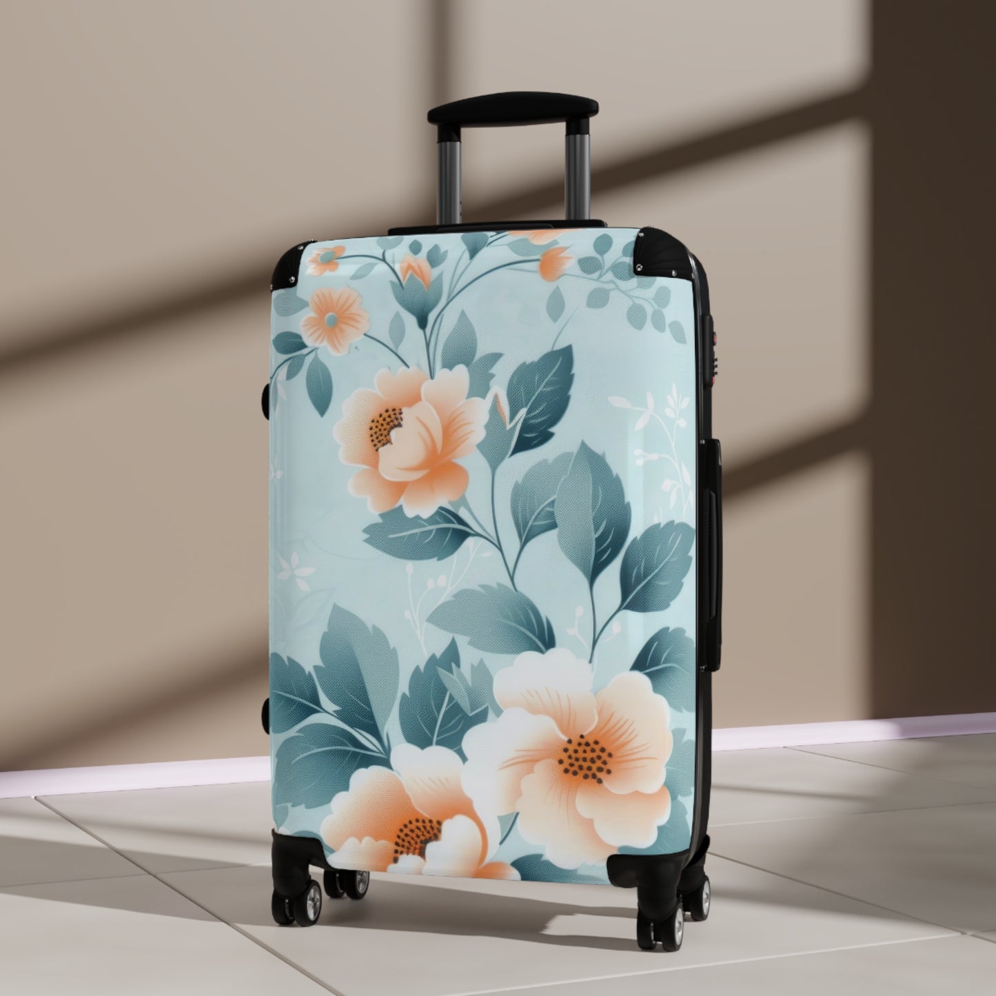 Nature Flowers Floral Vintage Floral Art Carry-On Suitcase - Stylish Luggage for Travelers