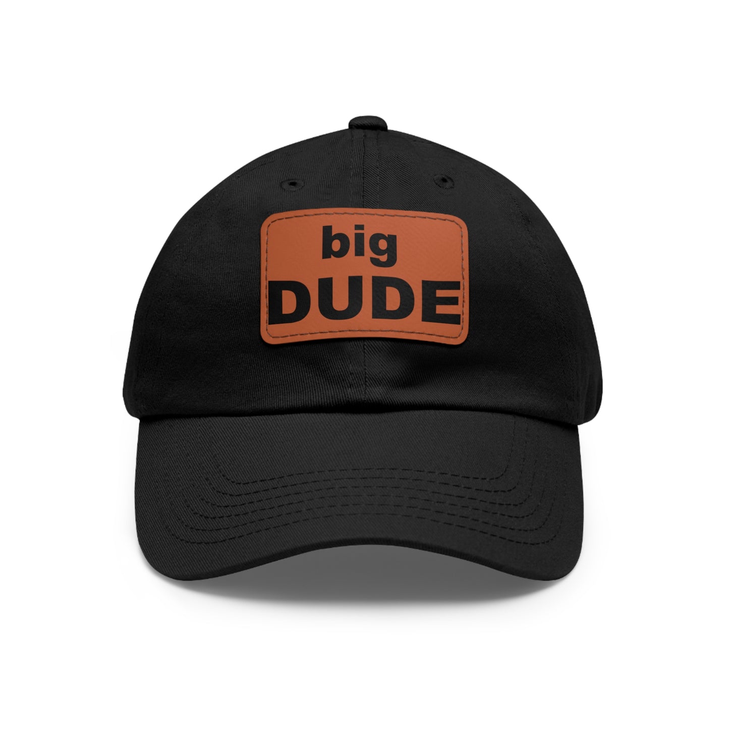 Dad Leather Patch Hat Big Dude – Timeless Style, Perfect Fit