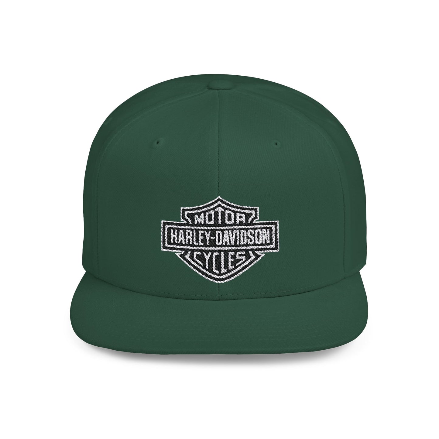 Harley Davidson Motorcycle Flat Bill Snapback – Lightweight, Custom Fit, Premium Quality