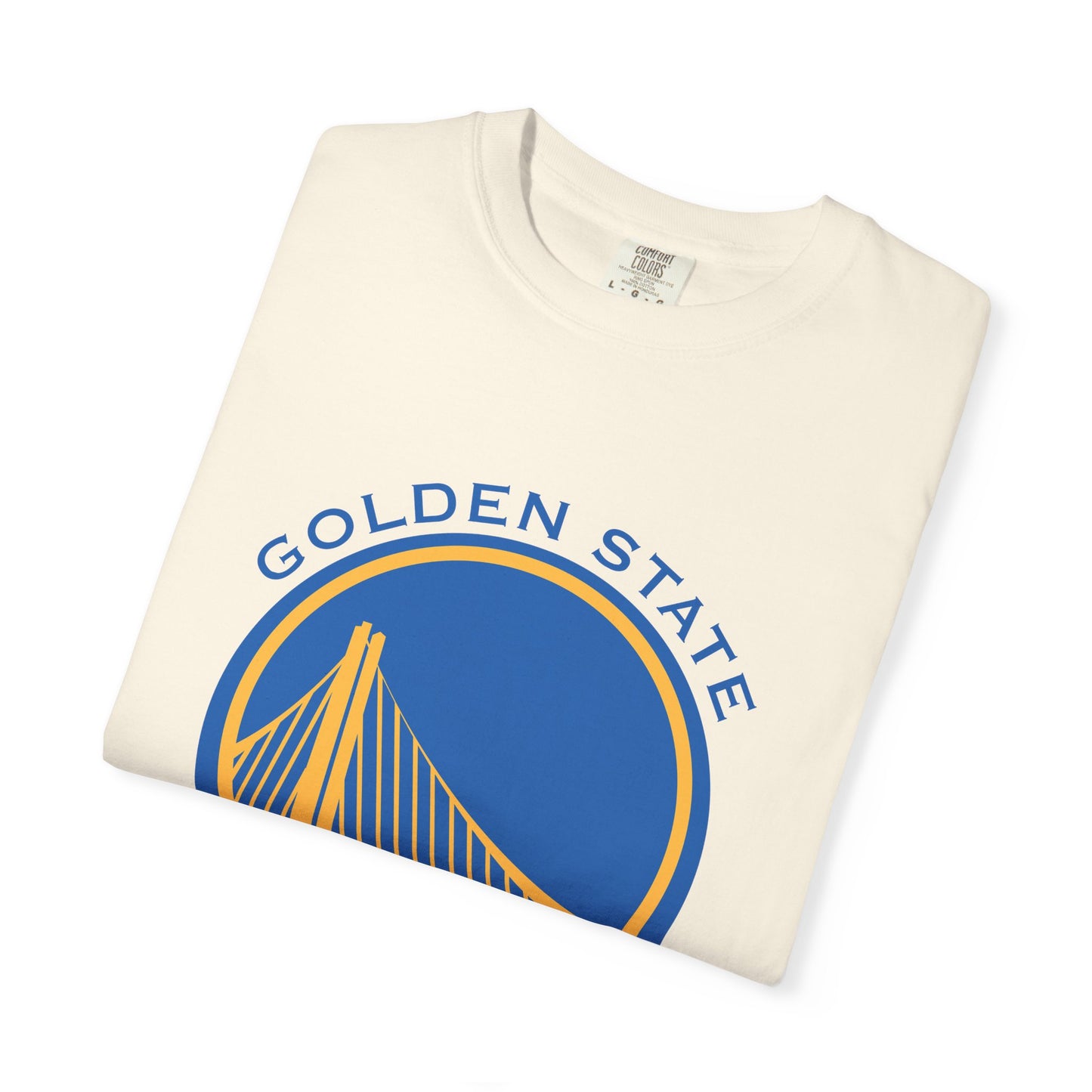 Golden State Warriors Garment-Dyed T-Shirt – Premium Cotton Tee for Customization