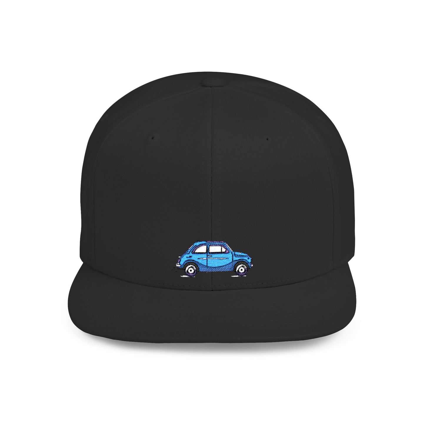 Icons Embroidered Car Flat Bill Snapback – Lightweight, Custom Fit, Premium Quality