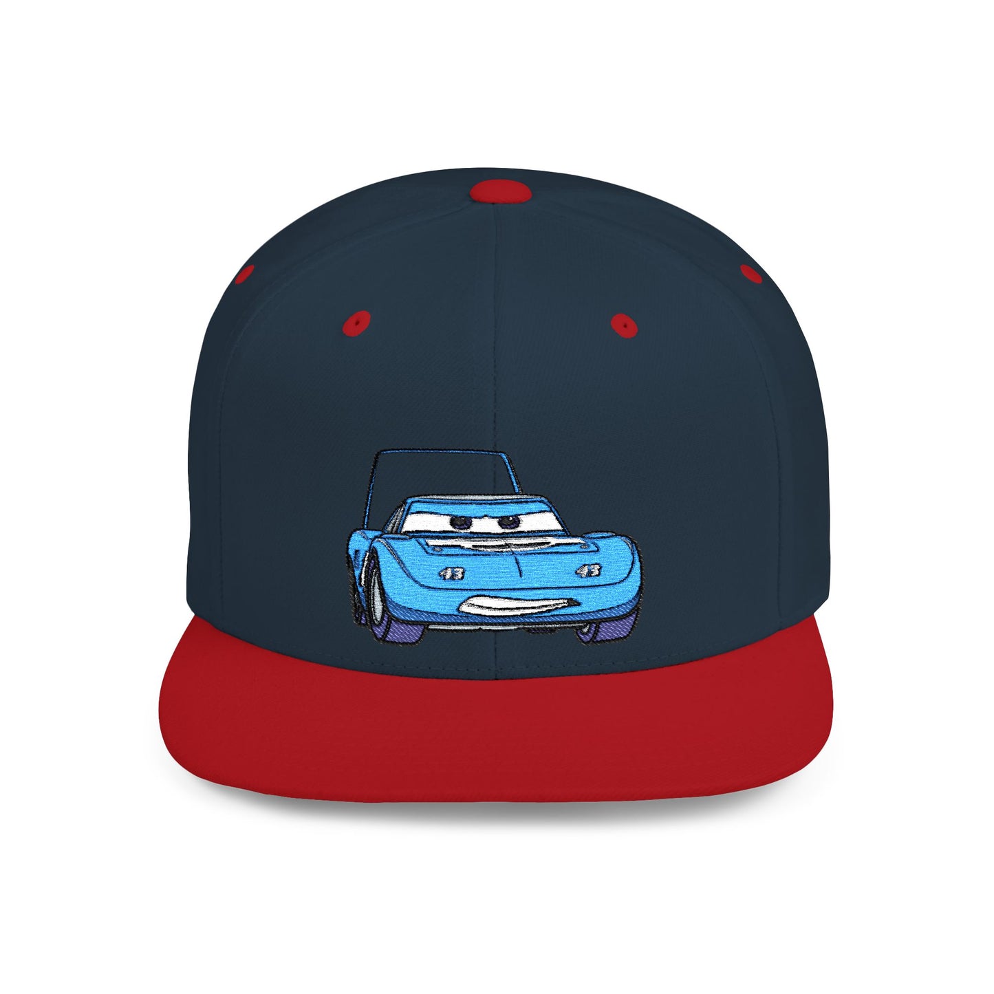 Strip Strip 'The King' Weathers Cars Disney Flat Bill Snapback – Lightweight, Custom Fit, Premium Quality