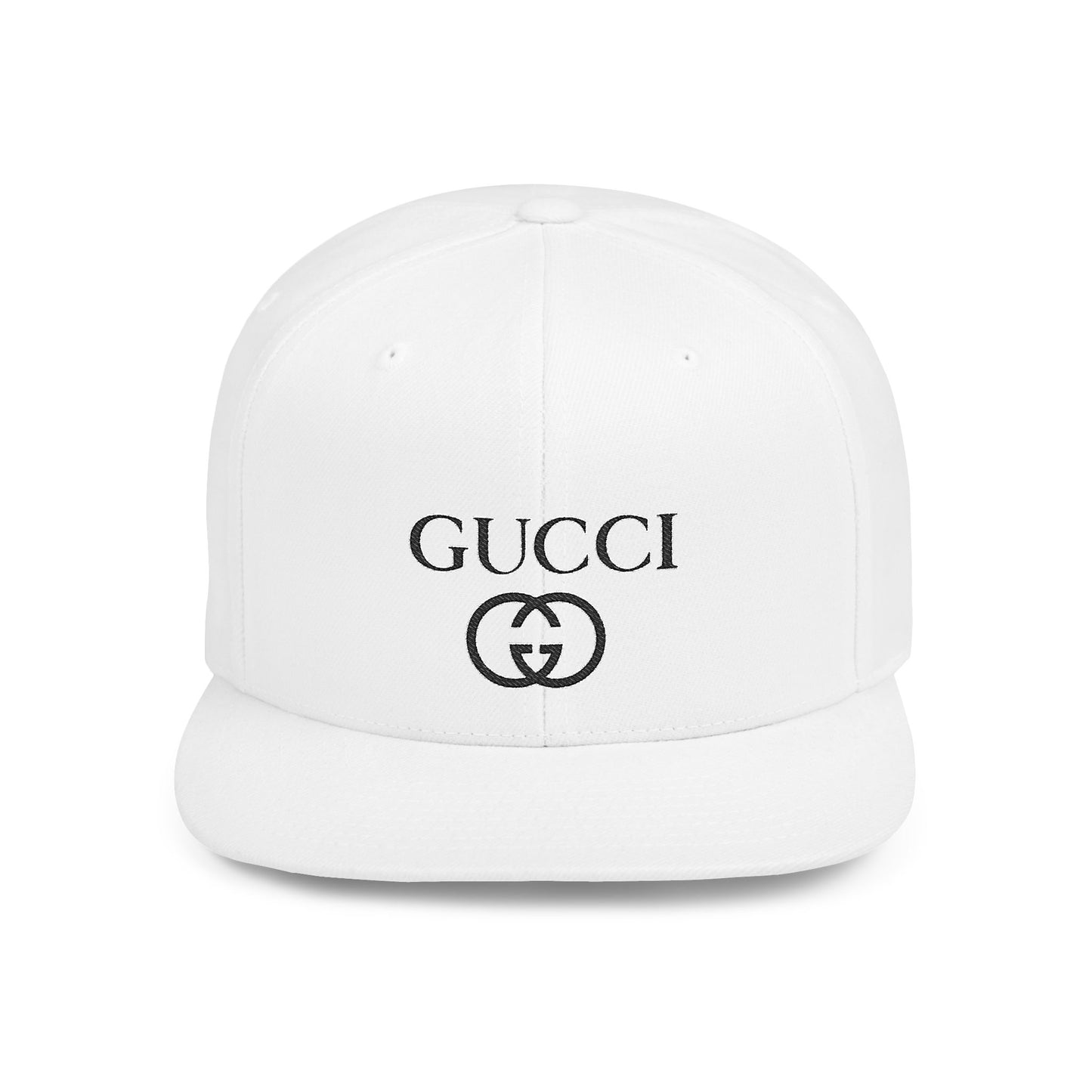 Gucci Flat Bill Snapback – Lightweight, Custom Fit, Premium Quality