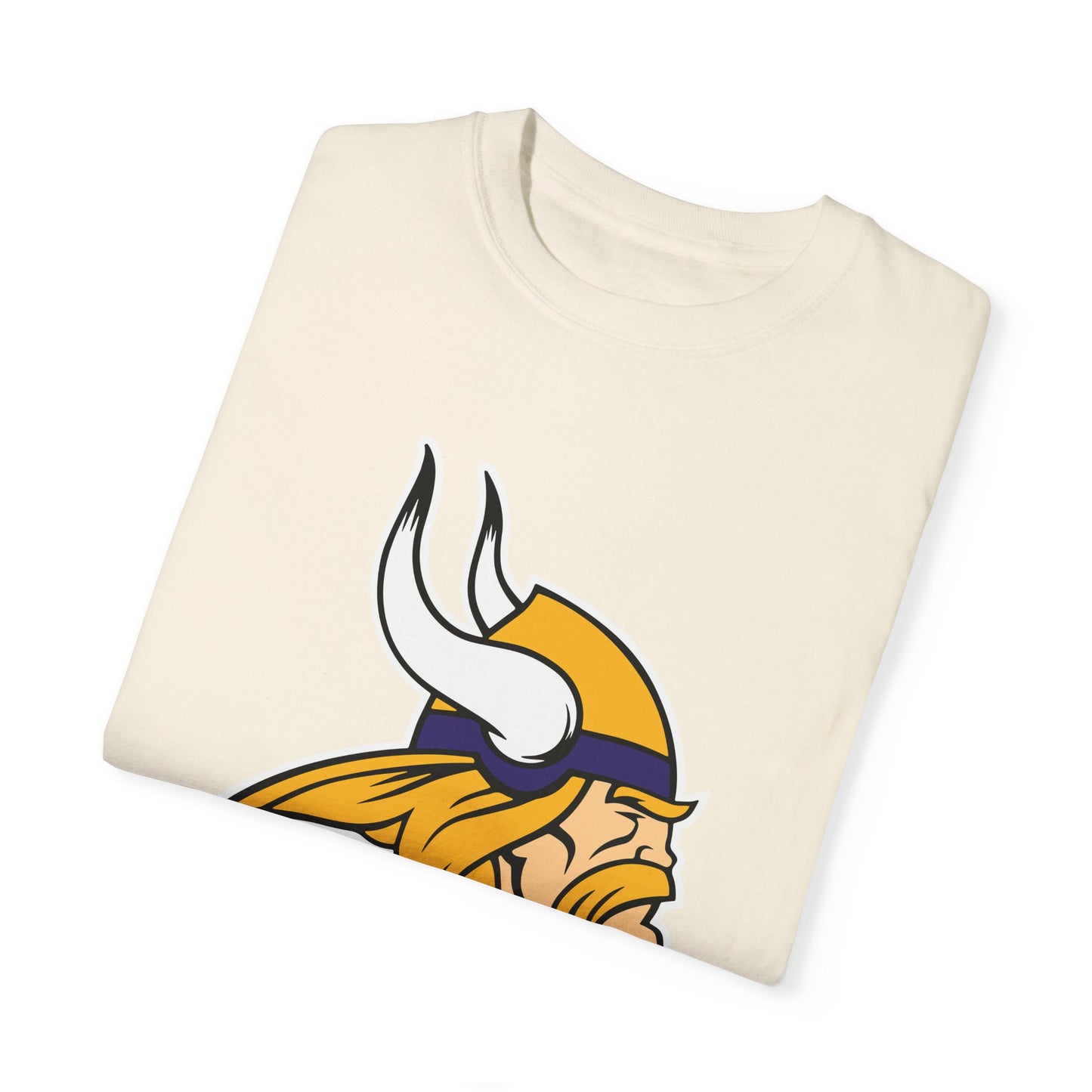 Minnesota Vikings Gear Garment-Dyed T-Shirt – Premium Cotton Tee for Customization
