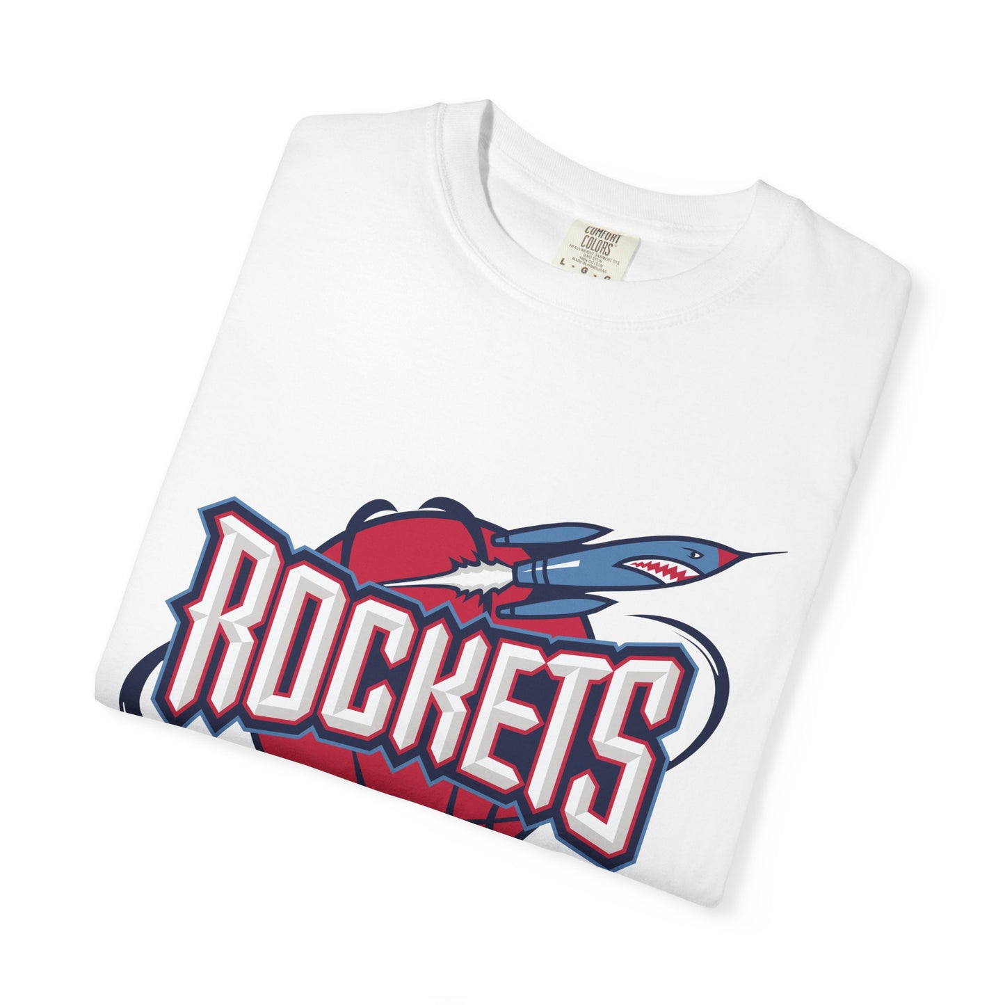 Houston Rockets Game Day Garment-Dyed T-Shirt – Premium Cotton Tee for Customization