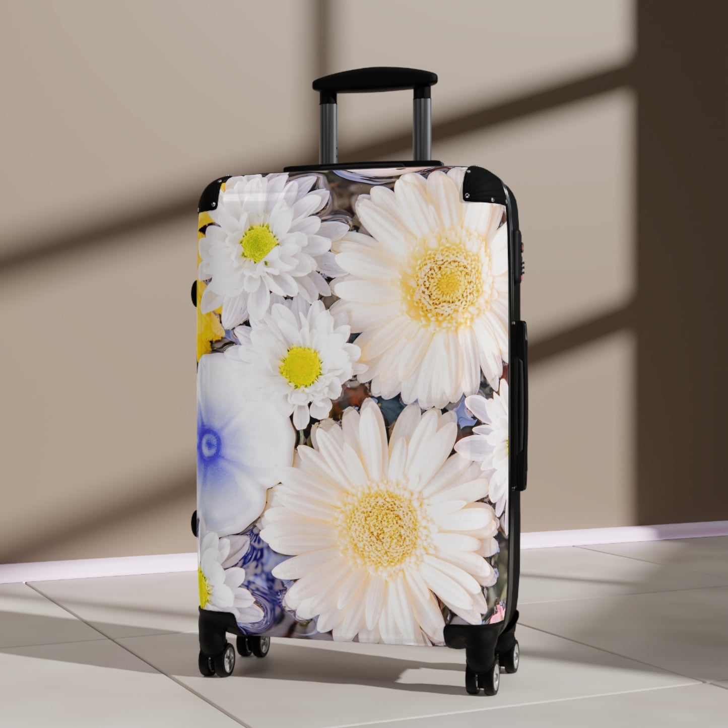 Nature Flowers Floral Colorful Art Carry-On Suitcase - Stylish Luggage for Travelers