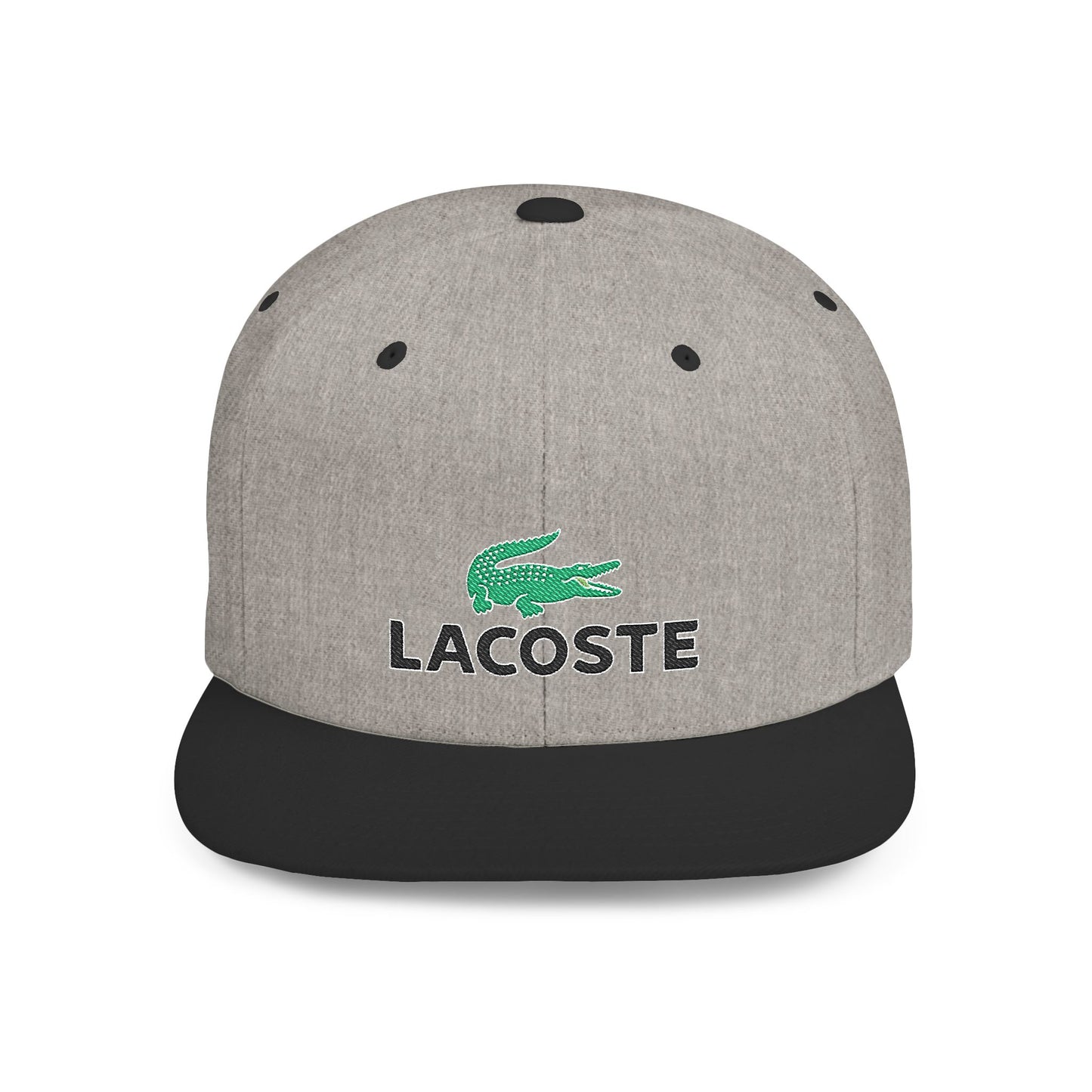 Lacoste Flat Bill Snapback – Lightweight, Custom Fit, Premium Quality