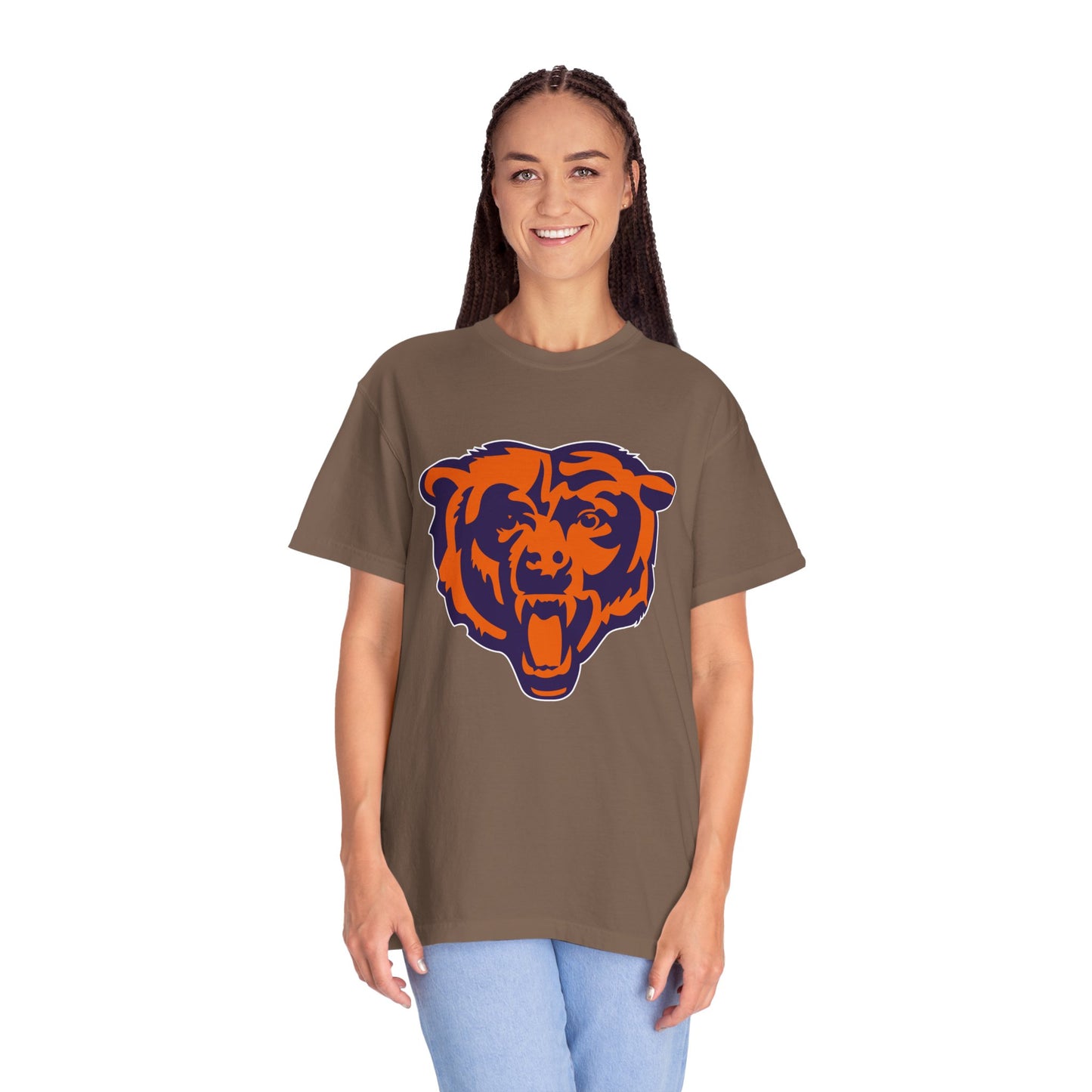 Chicago Bears Gear Garment-Dyed T-Shirt – Premium Cotton Tee for Customization