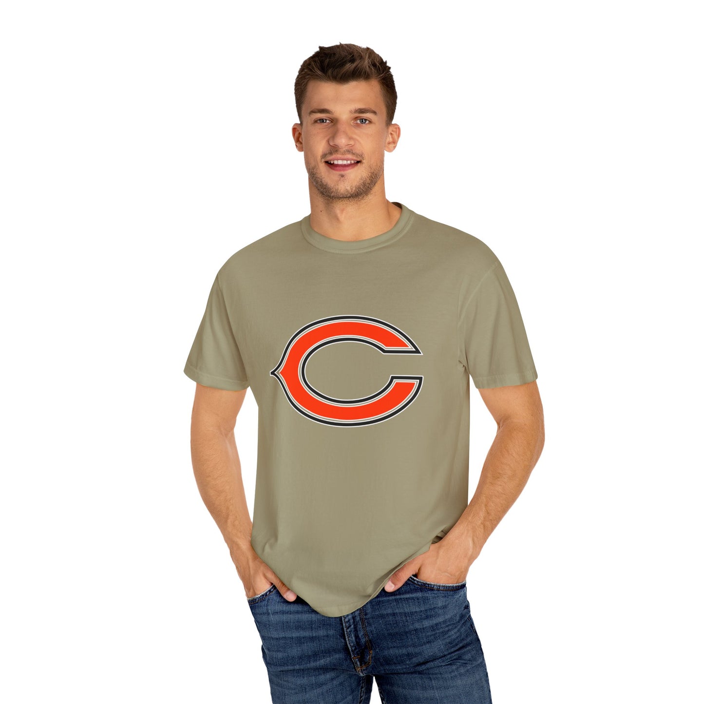 Chicago Bears Fan Gifts Garment-Dyed T-Shirt – Premium Cotton Tee for Customization