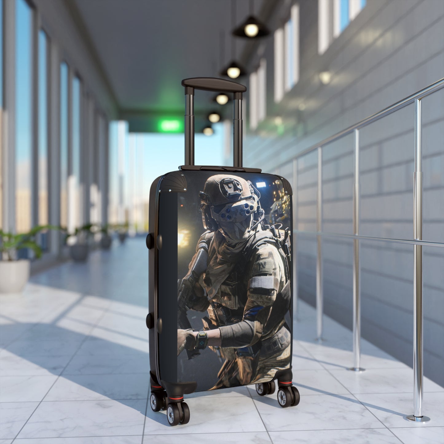 Video Games Battlefield Carry-On Suitcase - Stylish Luggage for Travelers