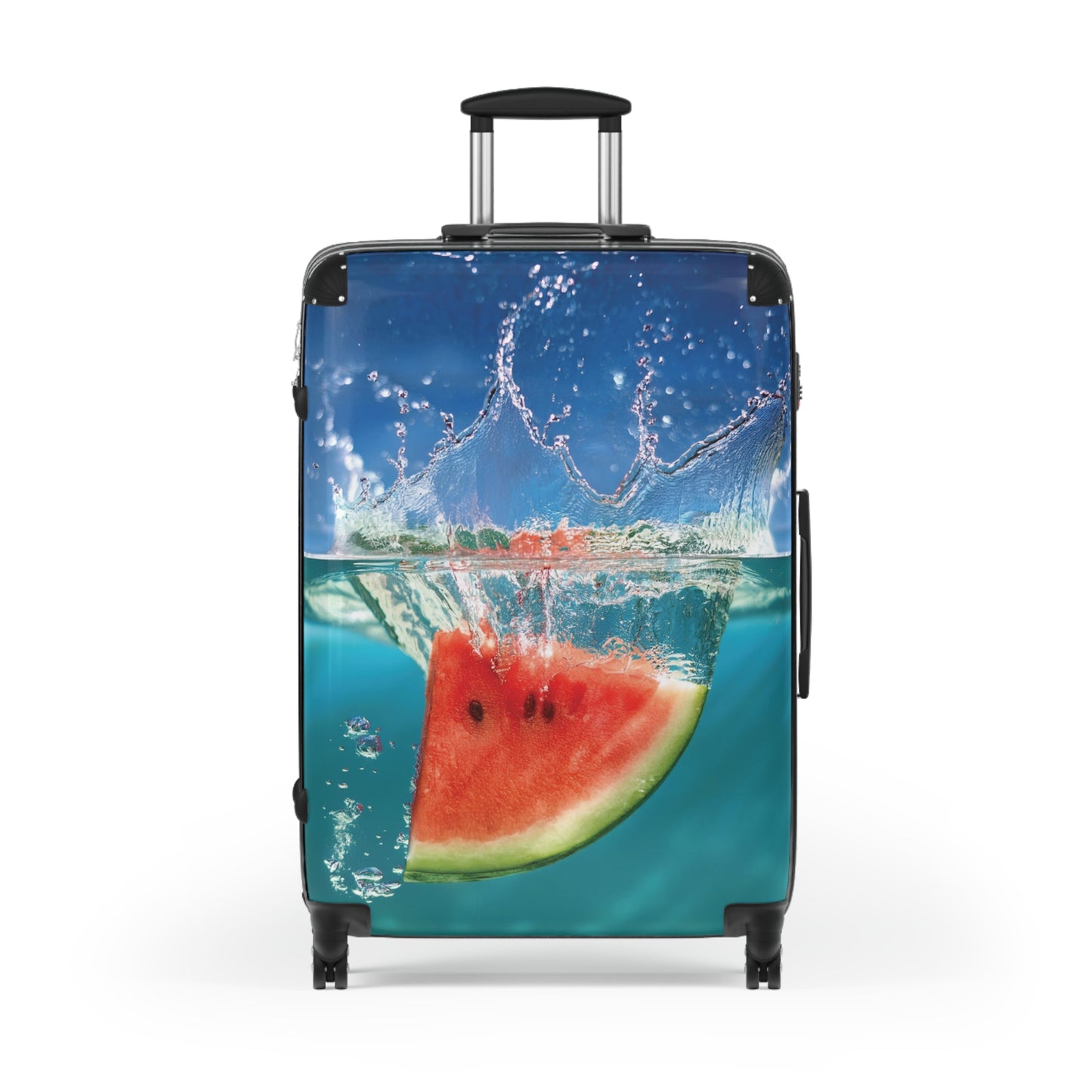 Nature Summer Watermelon Splahing Carry-On Suitcase - Stylish Luggage for Travelers