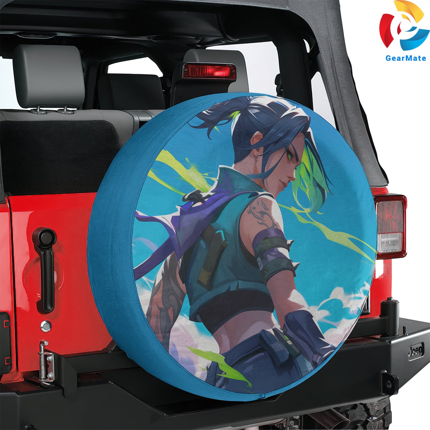 Valorant Video Games Spare Tire Cover – Premium Waterproof UV Resistant Protector