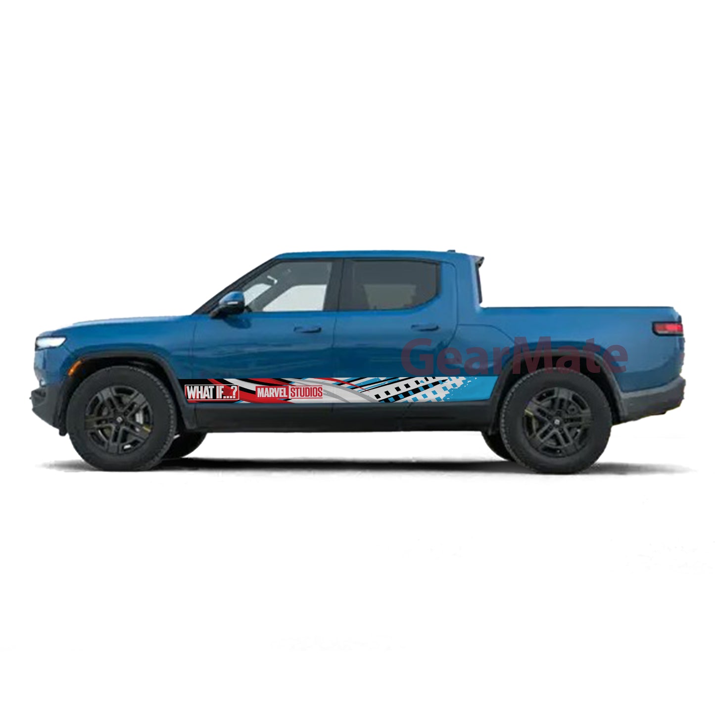 Sport Marvel What If Rocker Panel Graphic Decal Kit (Left & Right Sides) - High Quality Vinyl for Trucks & SUVs