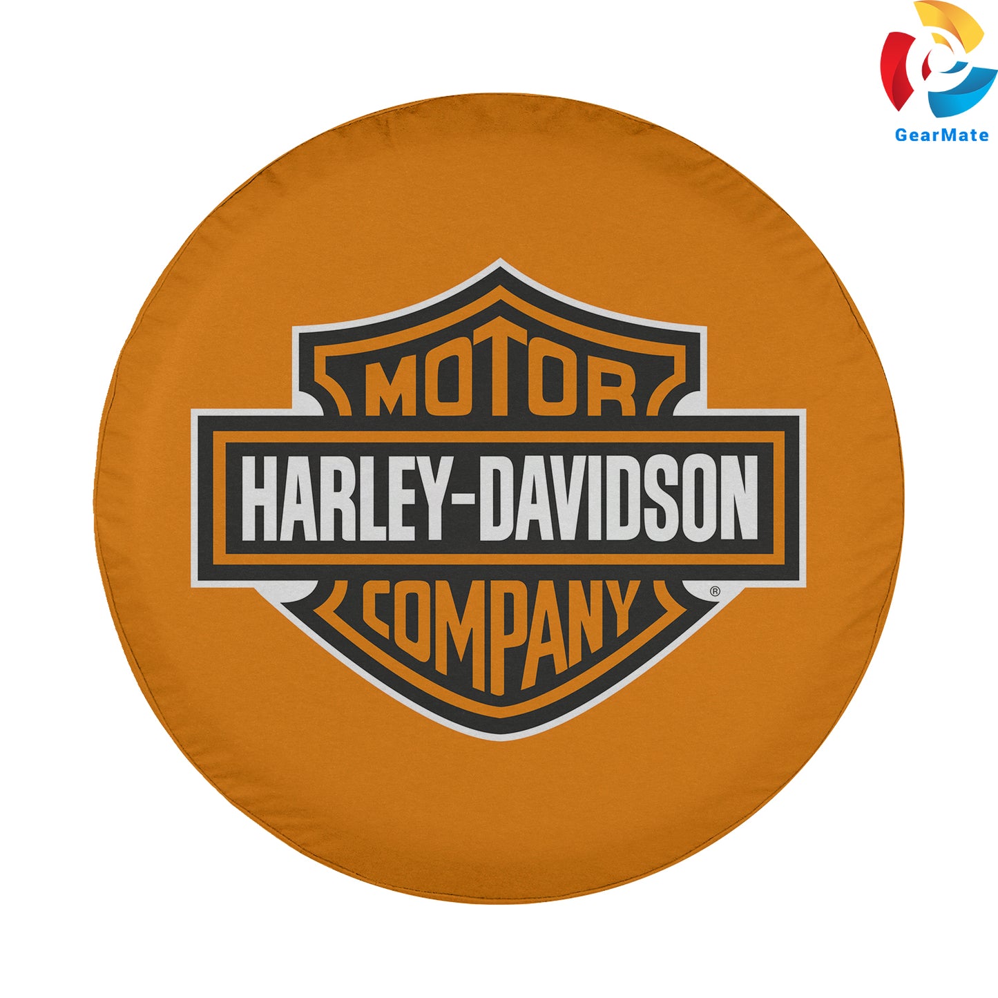 Harley Davidson Spare Tire Cover – Premium Waterproof UV Resistant Protector