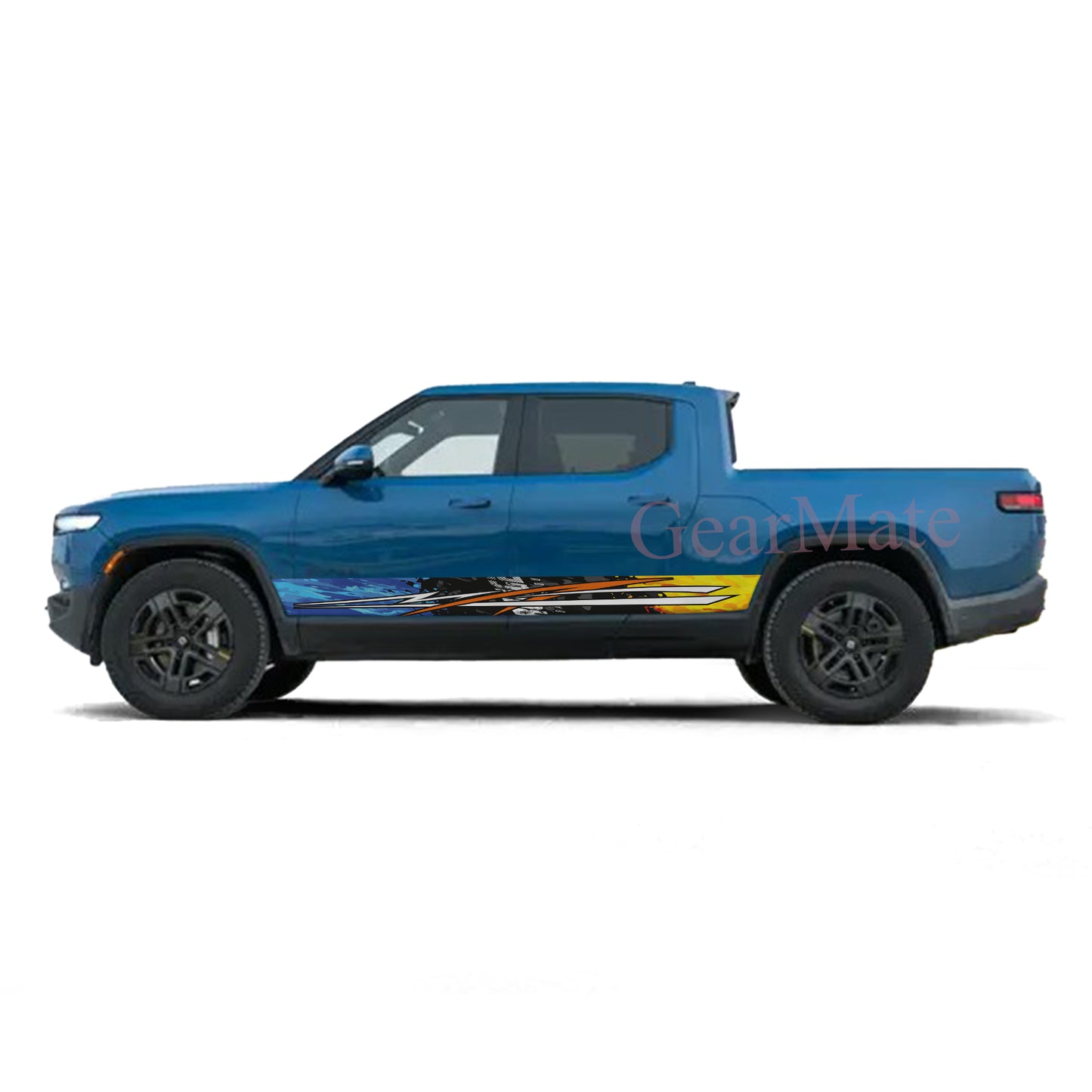 Made for the Fast Lane Rocker Panel Graphic Decal Kit (Left & Right Sides) - High Quality Vinyl for Trucks & SUVs