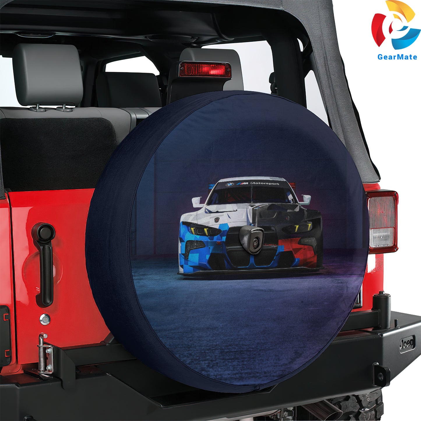 BMW M4 GT3 Spare Tire Cover – Premium Waterproof UV Resistant Protector