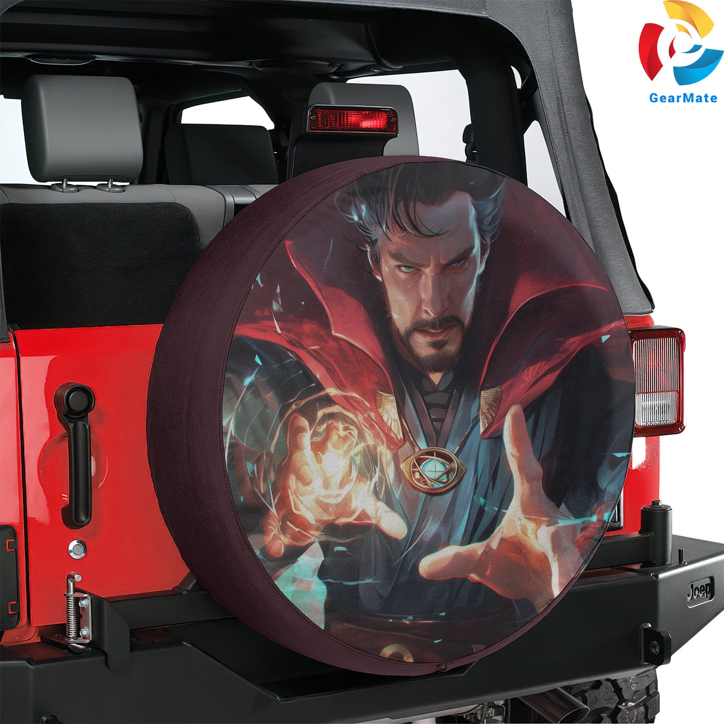 Dr Strange Spare Tire Cover – Premium Waterproof UV Resistant Protector
