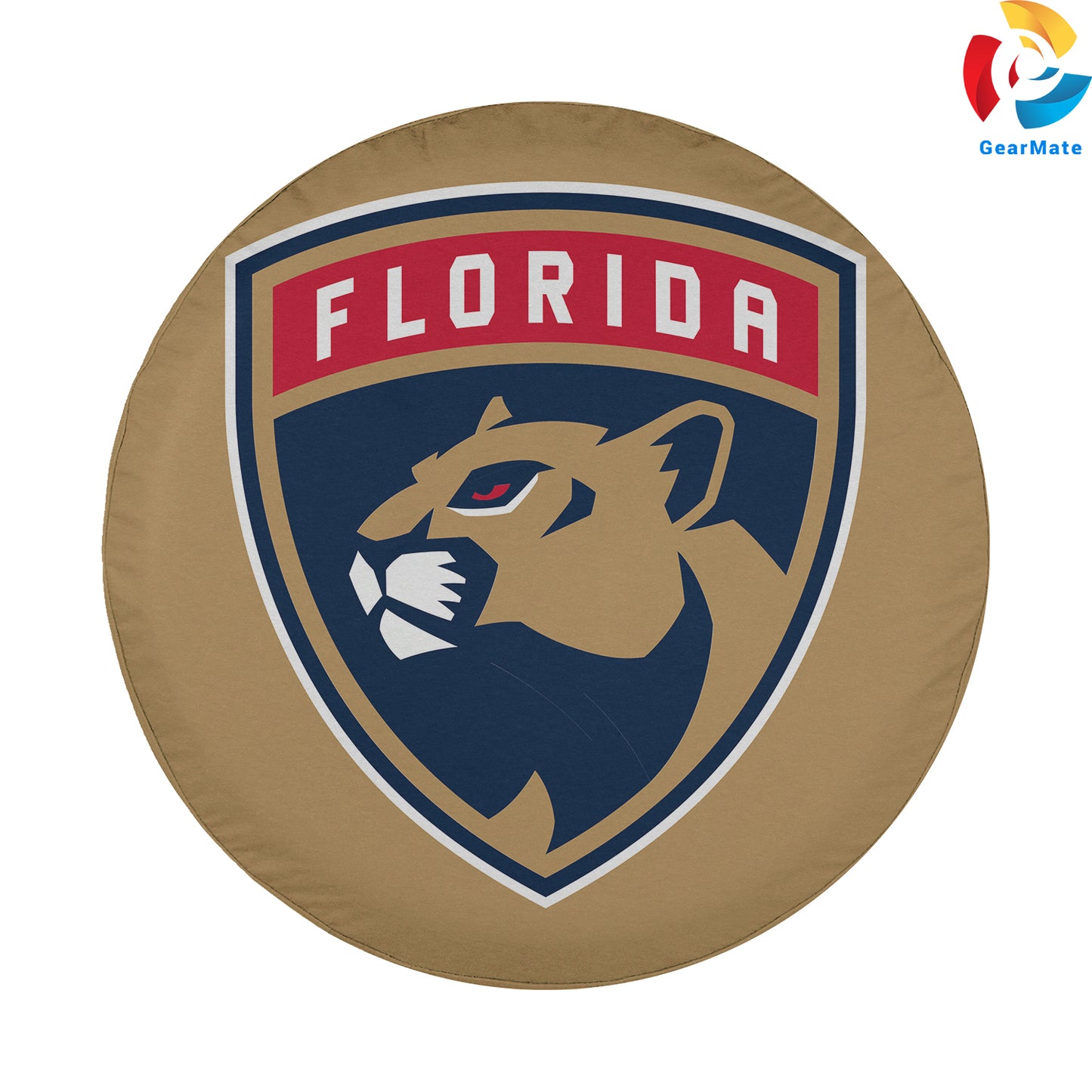Florida Panthers Hockey Spare Tire Cover – Premium Waterproof UV-Resistant Protector