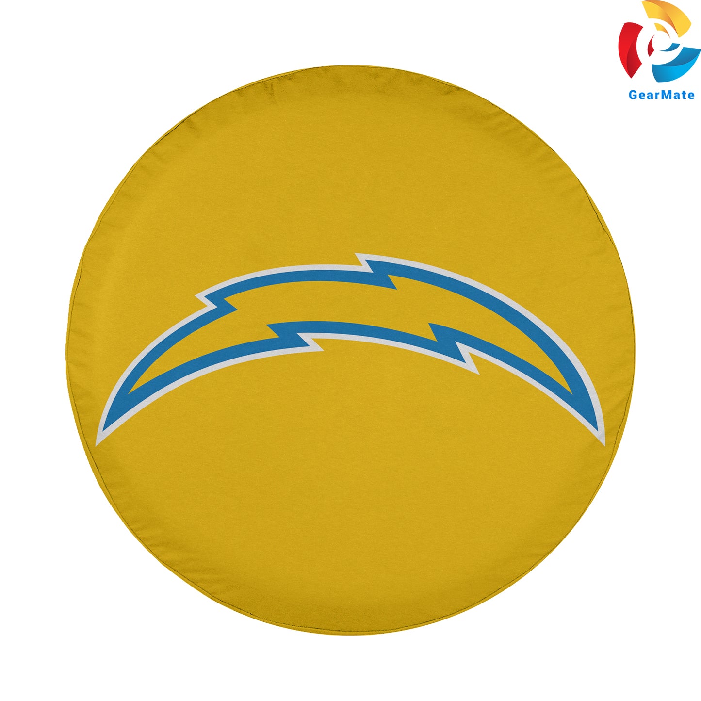 Los Angeles Chargers NFL Spare Tire Cover – Premium Waterproof UV-Resistant Protector