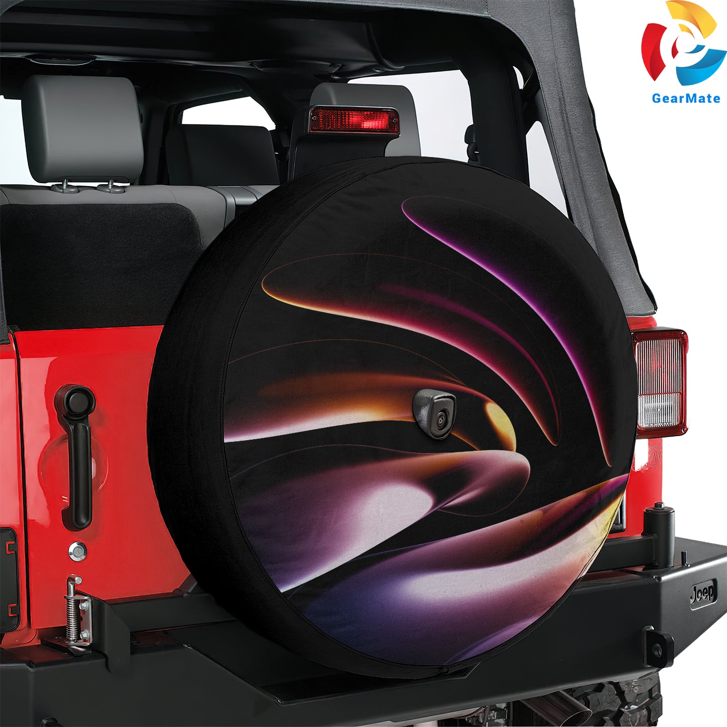 Dark Aesthetic Spare Tire Cover – Premium Waterproof UV Resistant Protector