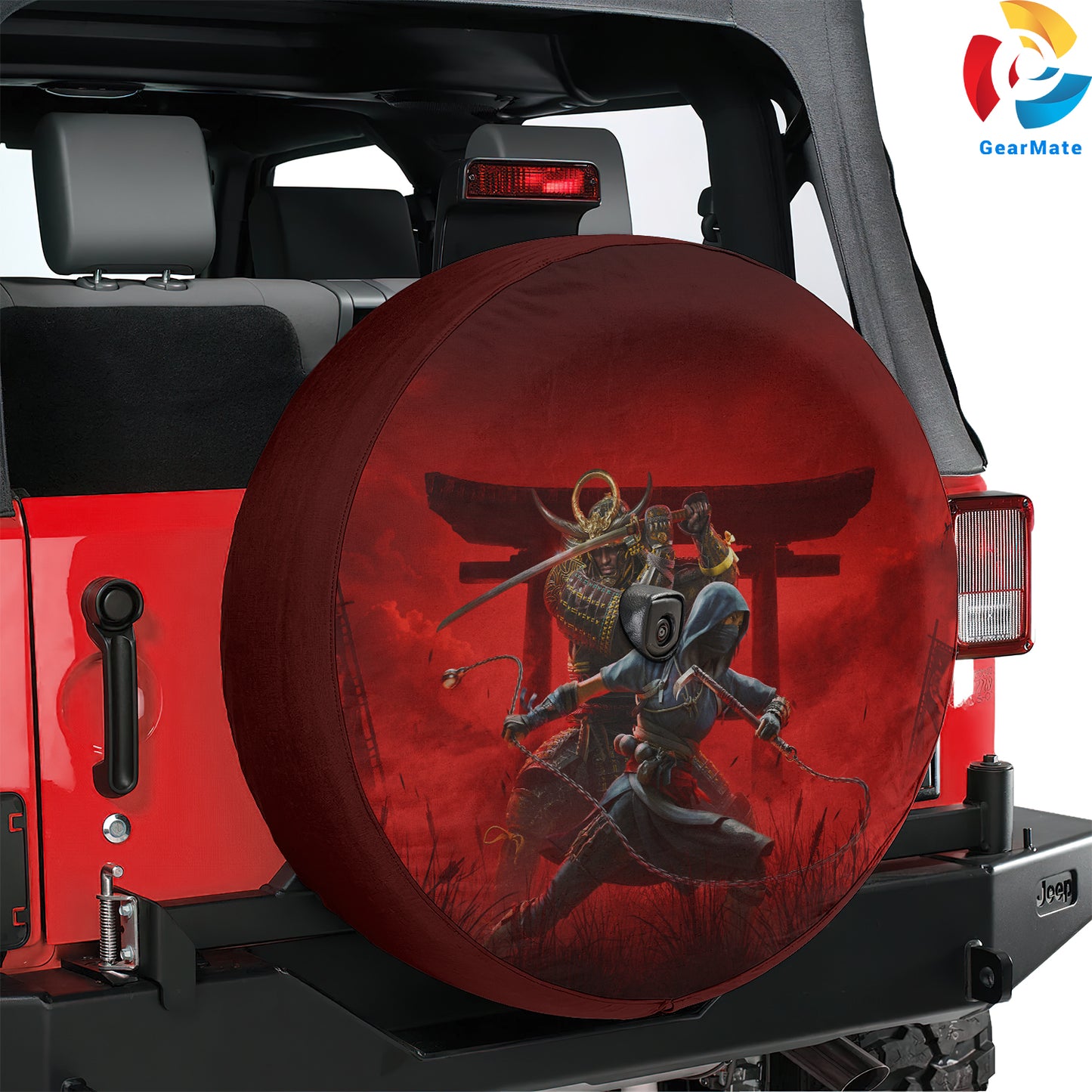 Assassin's Creed Shadows Spare Tire Cover – Premium Waterproof UV Resistant Protector