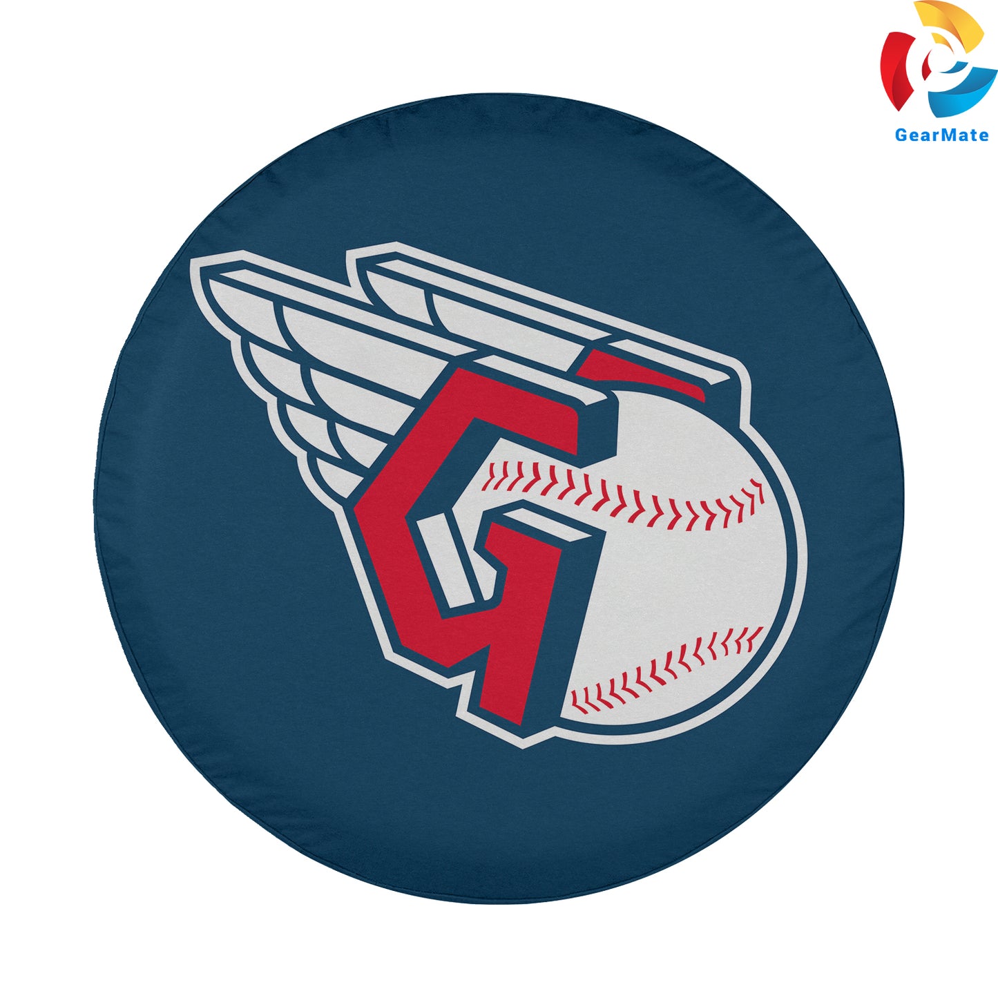 Cleveland Guardians MLB Spare Tire Cover – Premium Waterproof UV-Resistant Protector