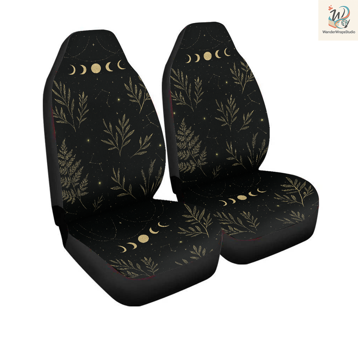 Celestial Sky Seat Covers – High Quality Graphic and Polar Fleece Protector Set