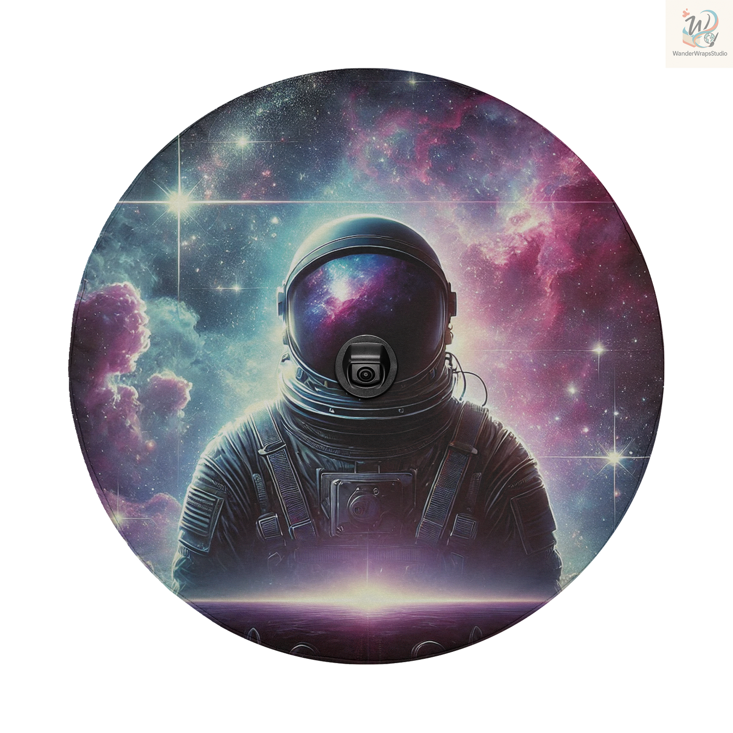 Astronaut Spare Tire Cover – Waterproof UV Resistant Protector with Camera Hole