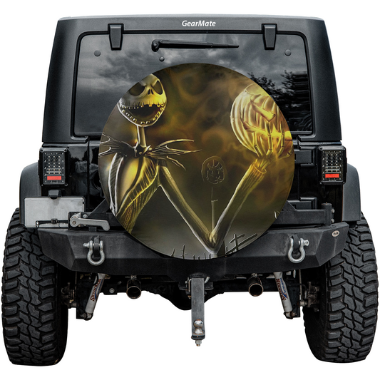 Nightmare Before Christmas Spare Tire Cover – Premium Waterproof UV-Resistant Protector